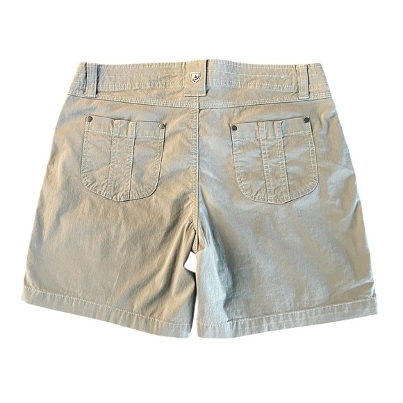 Kuhl Tan Cargo Shorts Versatile Summer Essential Women’s Size 10 - Picture 2 of 11